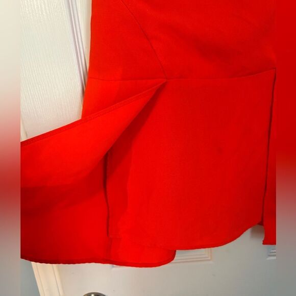 Storee Orange Dress Women’s Size Large - Picture 3 of 4